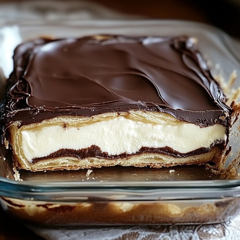 No-Bake Chocolate Eclair Cake Recipe