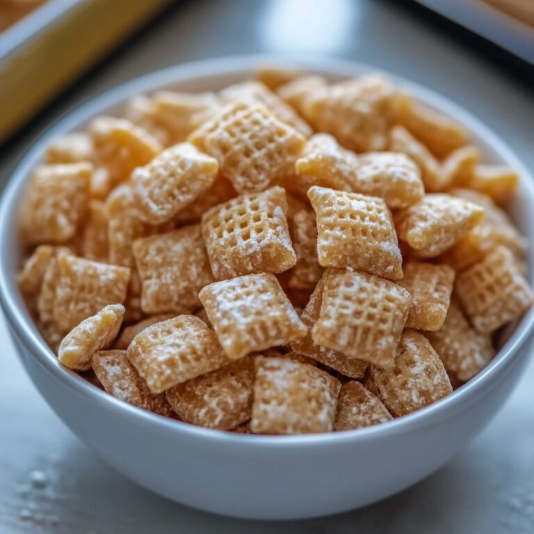 Salted Caramel Muddy Buddies Recipe