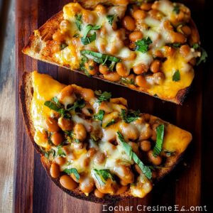 Spicy Masala Beans On Toast Recipe