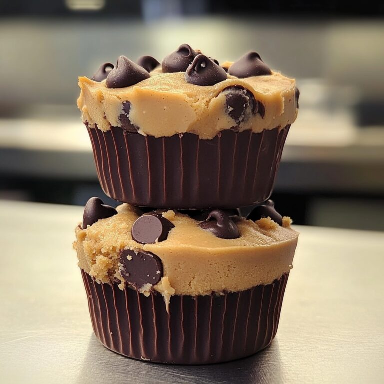 Peanut Butter Chocolate Chip Cookie Cups Recipe
