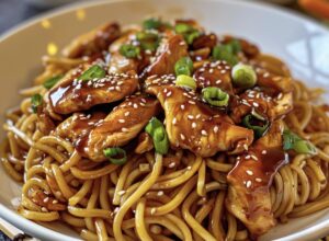 Chicken Teriyaki Noodles Recipe