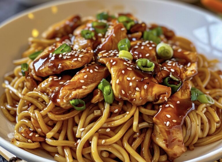 Chicken Teriyaki Noodles Recipe