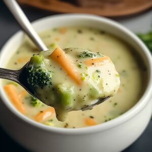 Vegan Broccoli Cheddar Soup Recipe