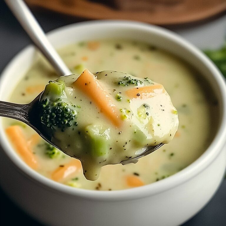 Vegan Broccoli Cheddar Soup Recipe