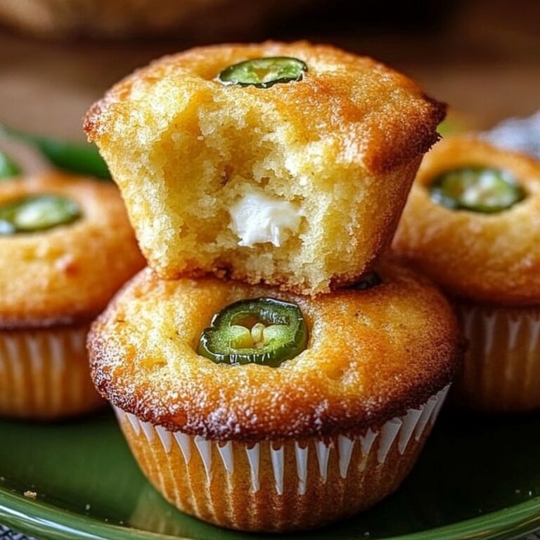 Jalapeno Cornbread Muffins With Cream Cheese Filling Recipe