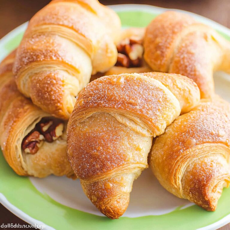Buttery Pumpkin Pecan Crescent Rolls Recipe