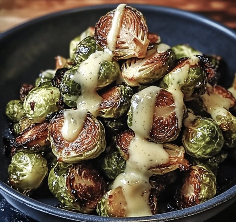 Honey-Glazed Roasted Brussels Sprouts Recipe