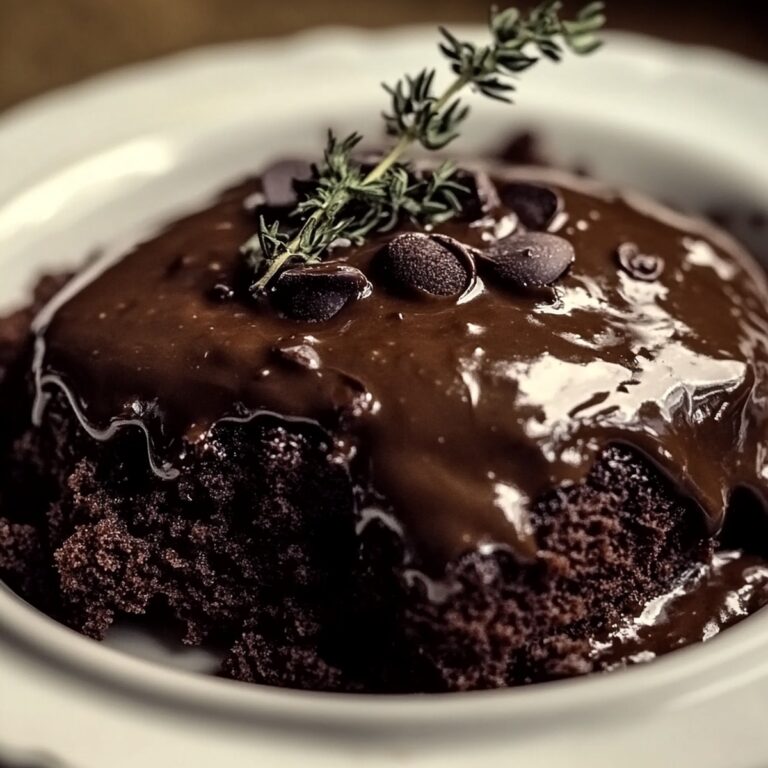 Decadent Hot Fudge Chocolate Pudding Cake Recipe