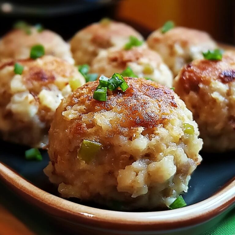 Turkey Stuffing Balls Recipe