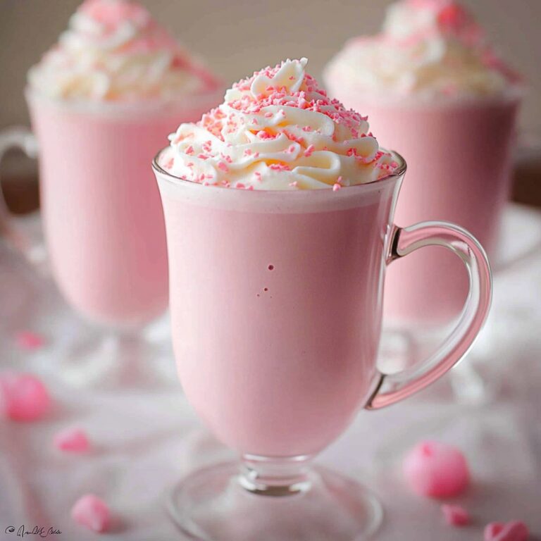 Pink Hot Chocolate Recipe