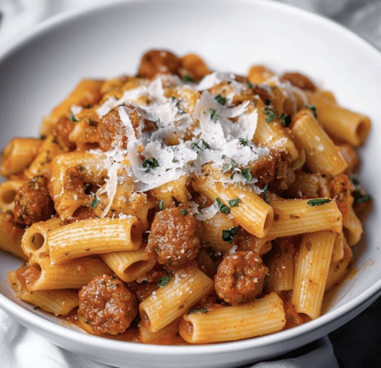 Hearty Spicy Italian Sausage Pasta Recipe