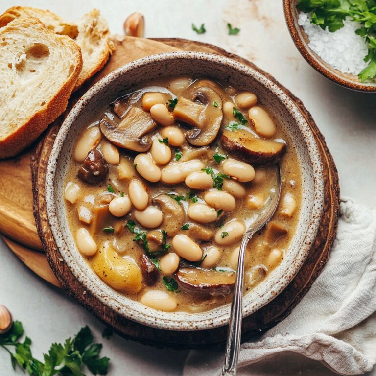 Hearty White Bean And Mushroom Stew Recipe