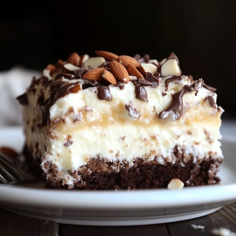 Delectable Almond Joy Poke Cake Recipe
