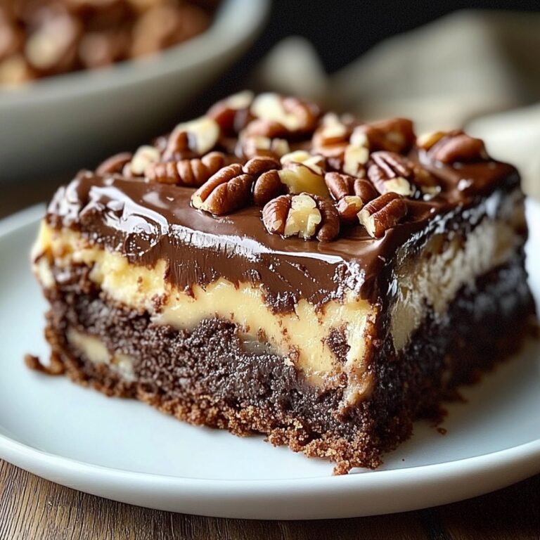 Velvety Chocolate Pecan Ooey Gooey Butter Cake Recipe