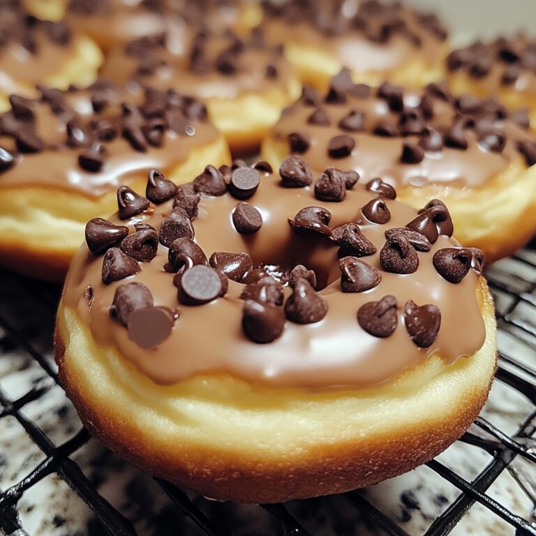 Baked Chocolate Chip Donuts Recipe