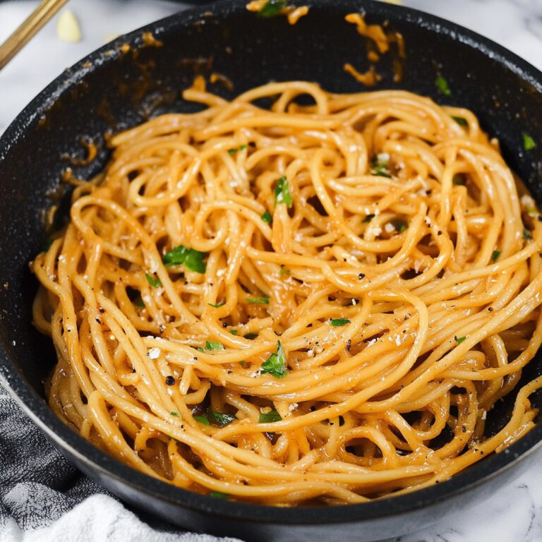 Silky Vegan Garlic Noodles Recipe