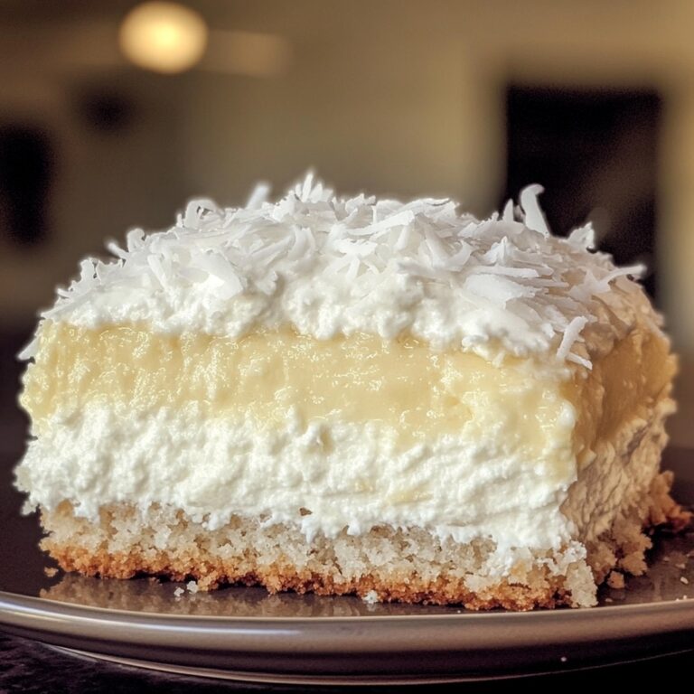 Fluffy Coconut Ricotta Cloud Cake Recipe