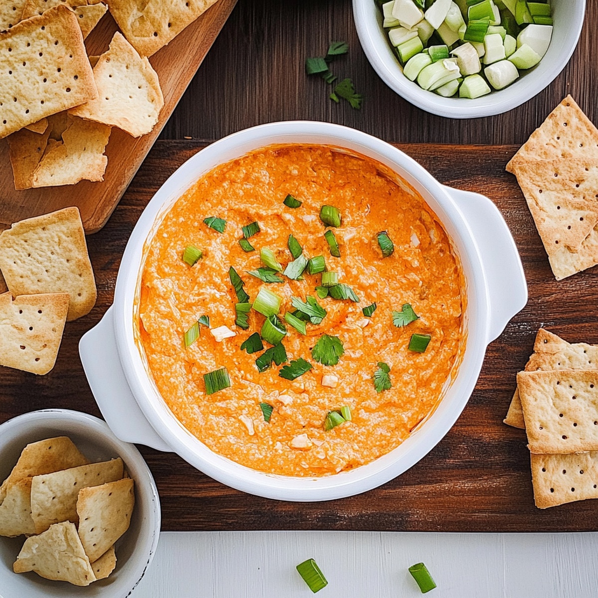 Spicy Vegetarian Buffalo Dip Recipe