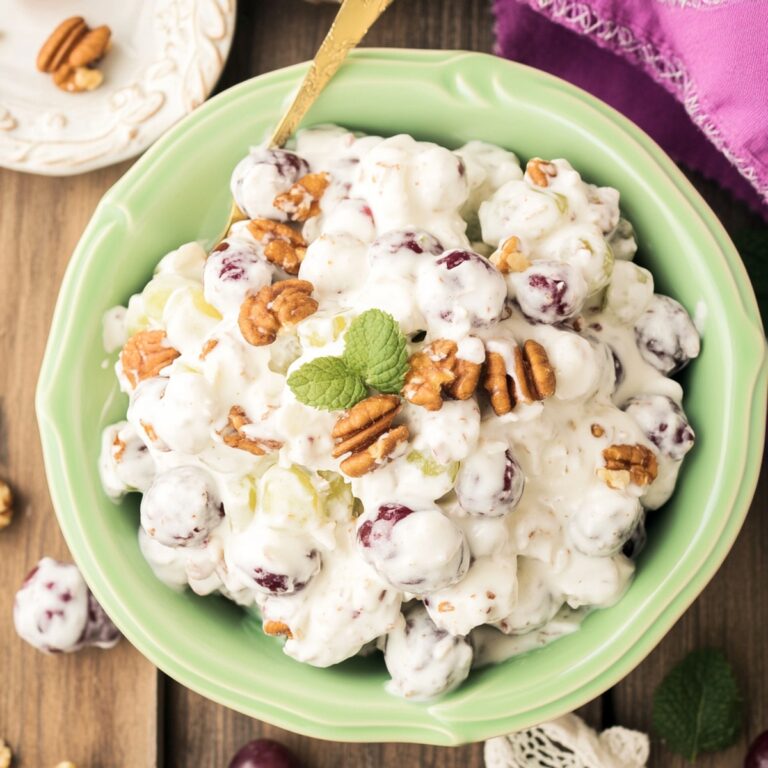 Tangy Grape Salad Recipe