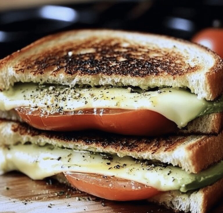 Avocado, Mozzarella, And Tomato Grilled Cheese Recipe