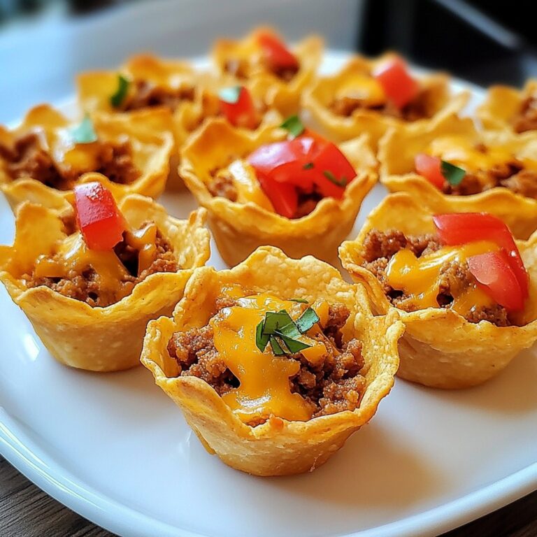 Crunchy Taco Cups Recipe