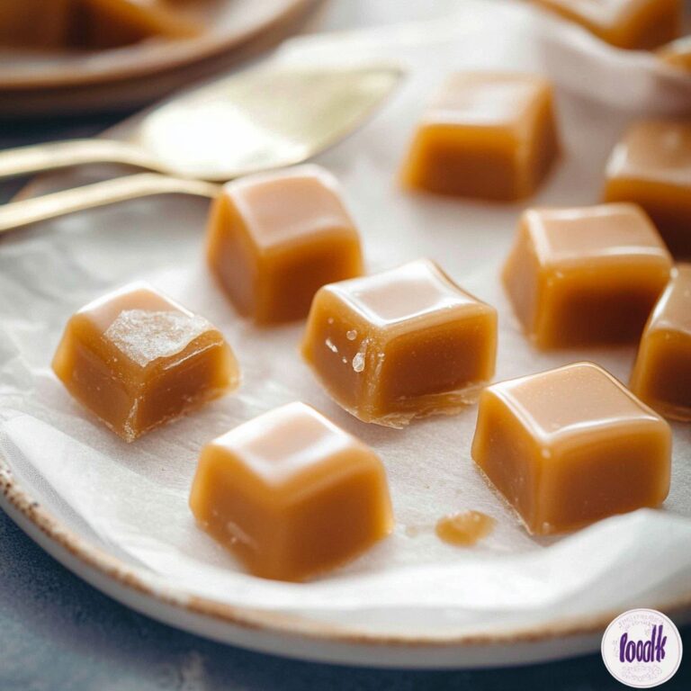 Smooth Homemade Caramels Recipe
