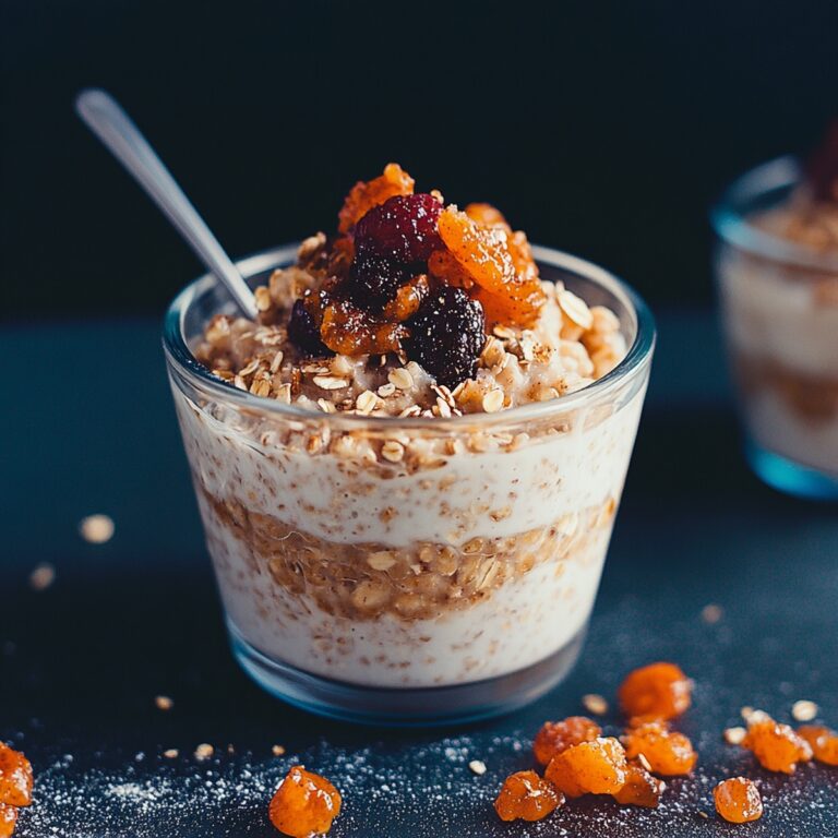 Powerful Protein Overnight Oatmeal Recipe