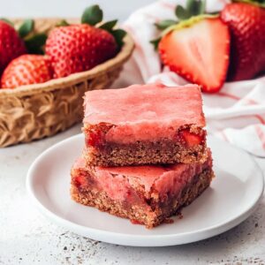Fudgy Strawberry Brownies Recipe