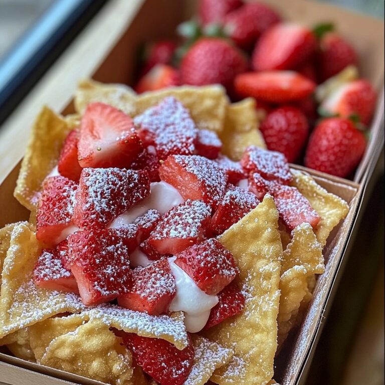 Strawberry Cheesecake Nachos Box Recipe