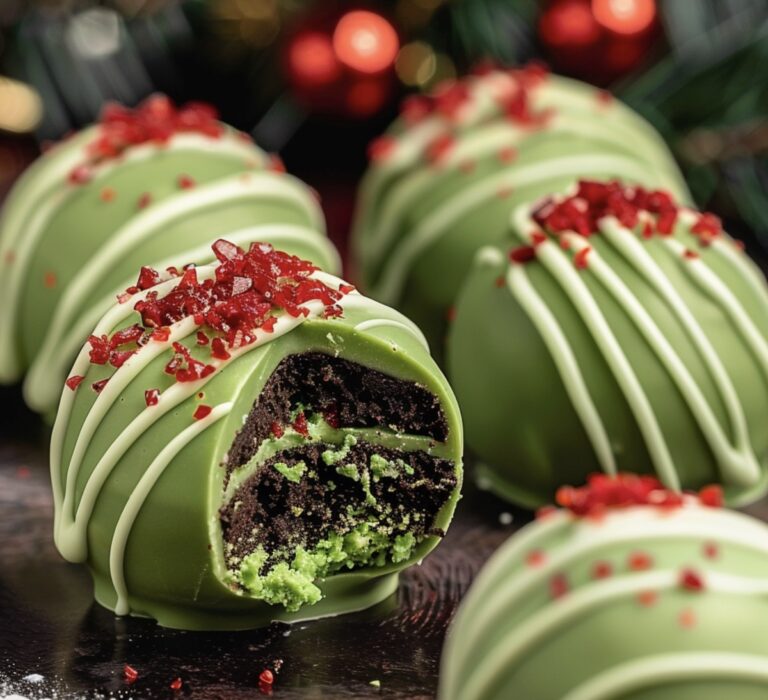 Grinch Oreo Balls Recipe