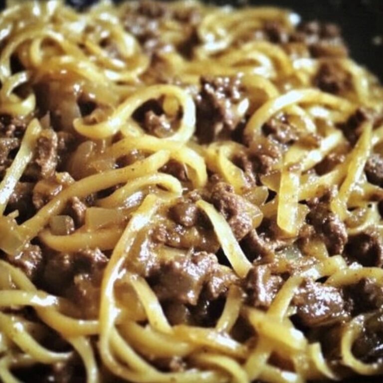 French Onion Beef And Noodles Recipe