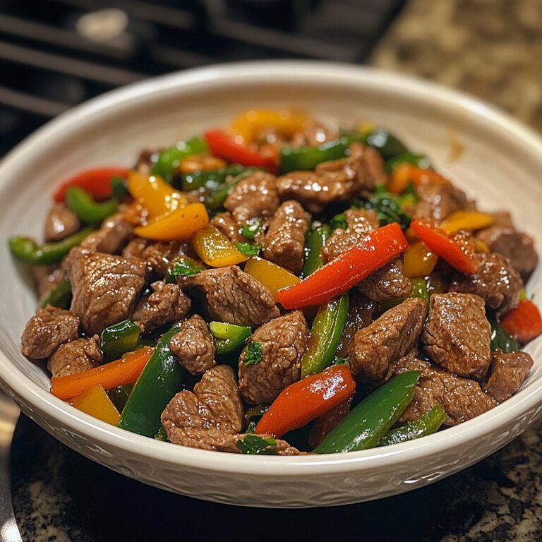 Beef Stir-Fry With Bell Peppers Recipe