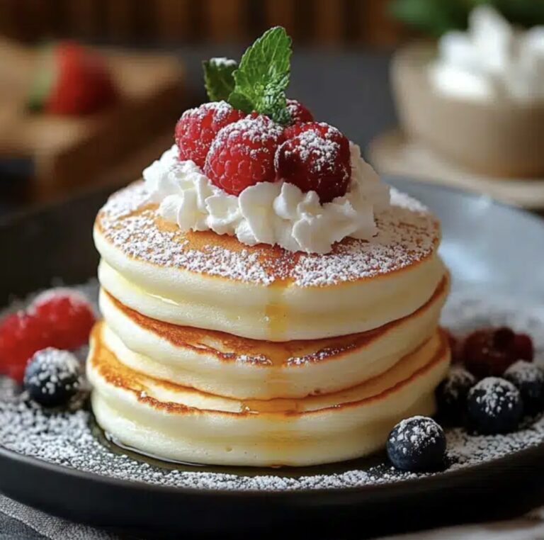 Dreamy Japanese Souffle Pancakes Recipe