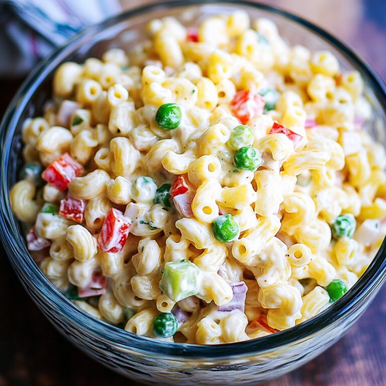 Tangy Macaroni Salad Recipe