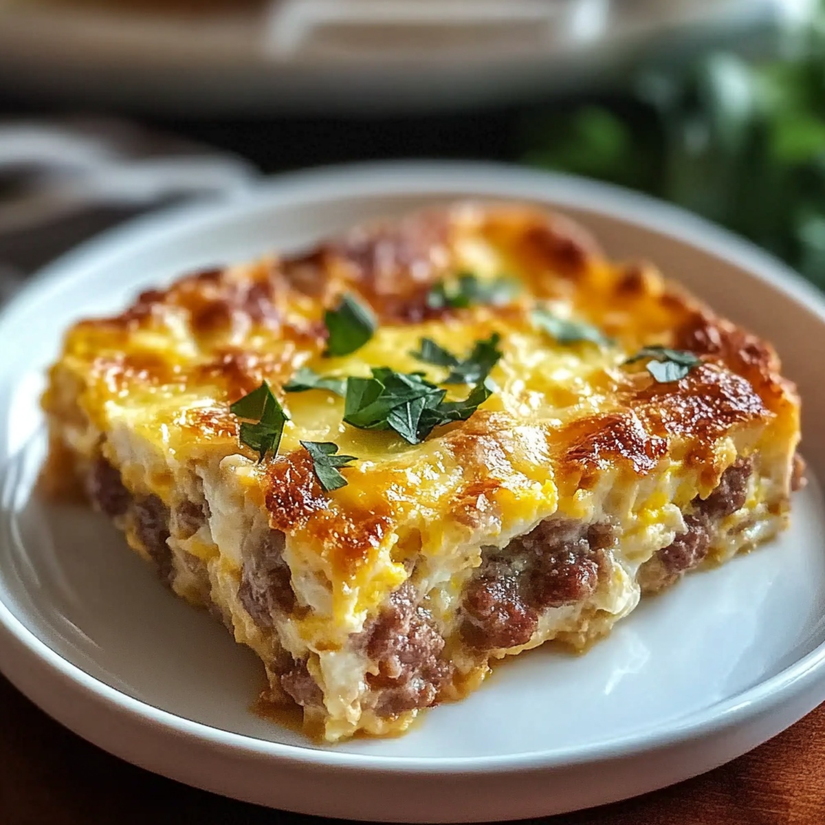 Hearty Sausage And Egg Casserole Recipe