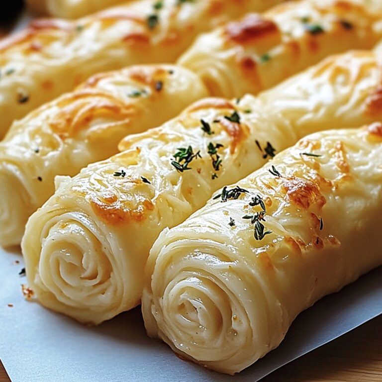 Cheesy Garlic Butter Rollups Recipe