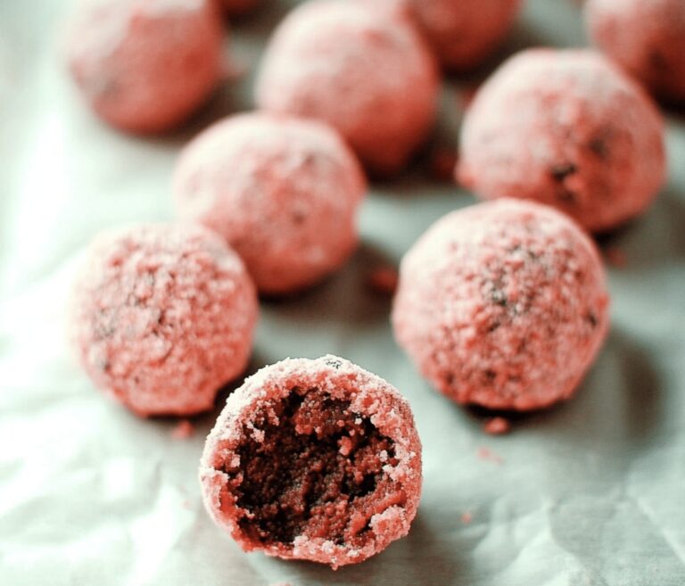 Silky Strawberry Truffles Recipe