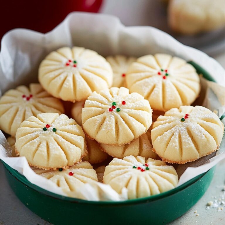 Whipped Shortbread Cookies Recipe