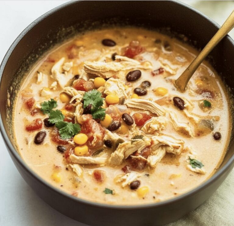 Hearty Chicken Taco Soup Recipe