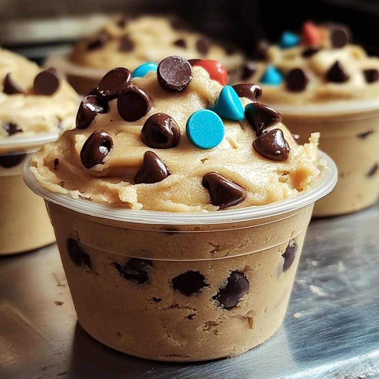 Chocolate Chip Cookie Dough Cups Recipe