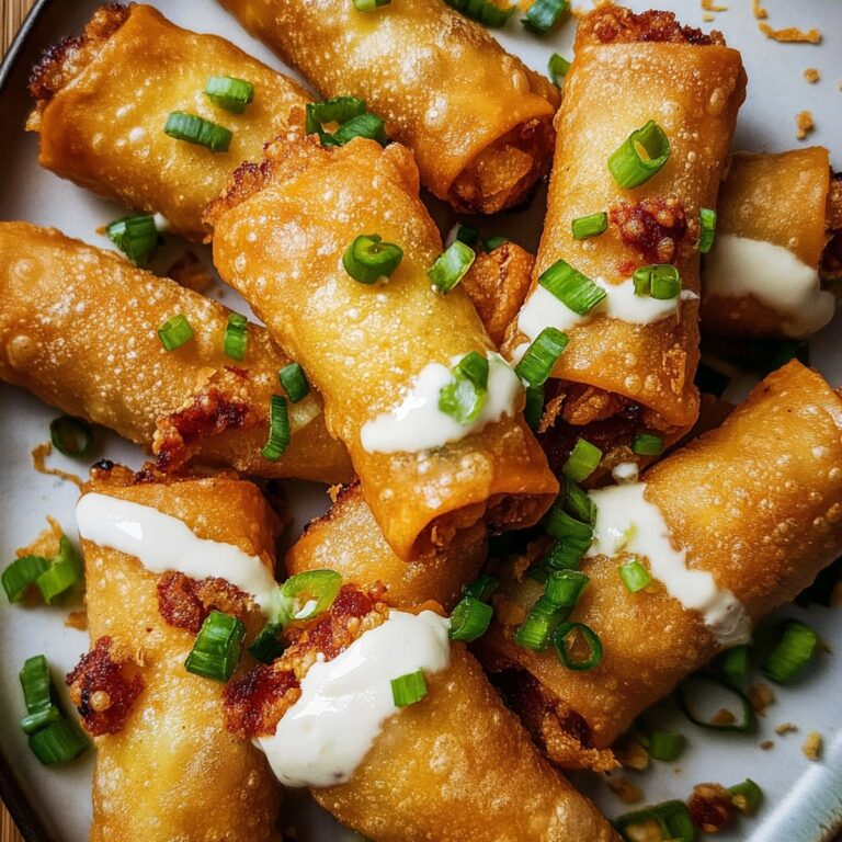 Crispy Jalapeno Popper Egg Rolls Recipe