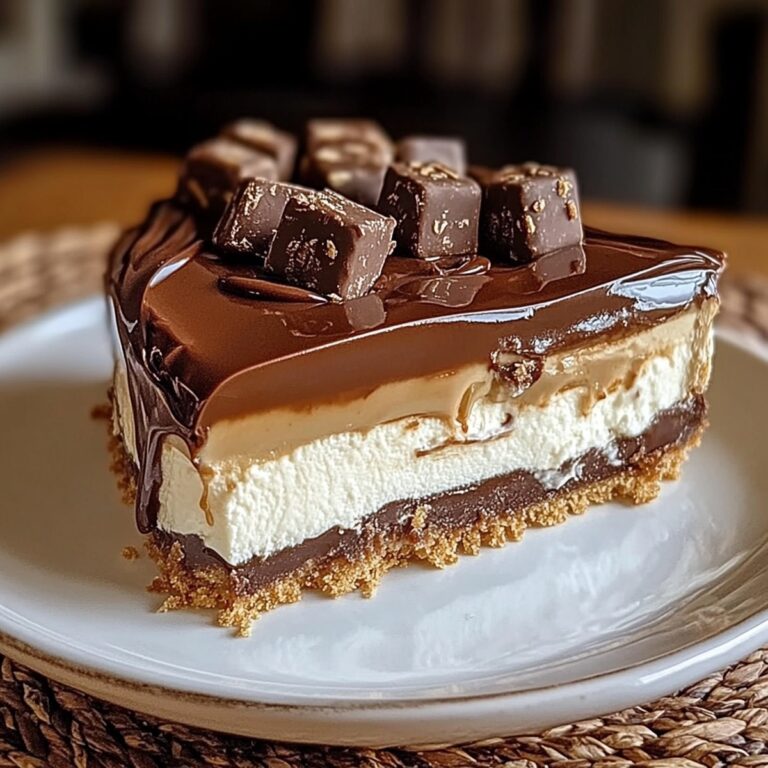 Luxurious No Bake Twix Cheesecake Recipe