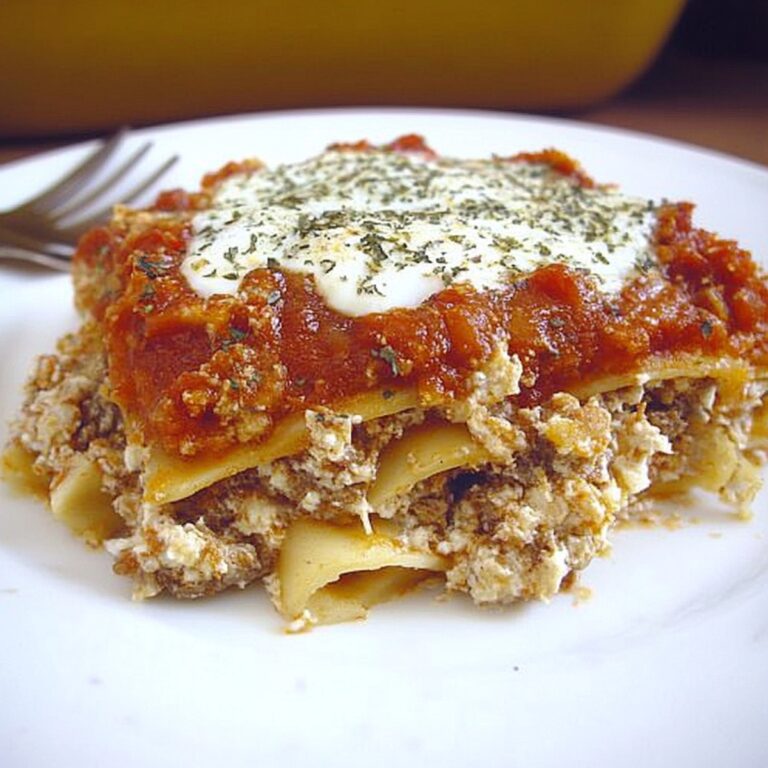 Cheesy Baked Spasagna Recipe