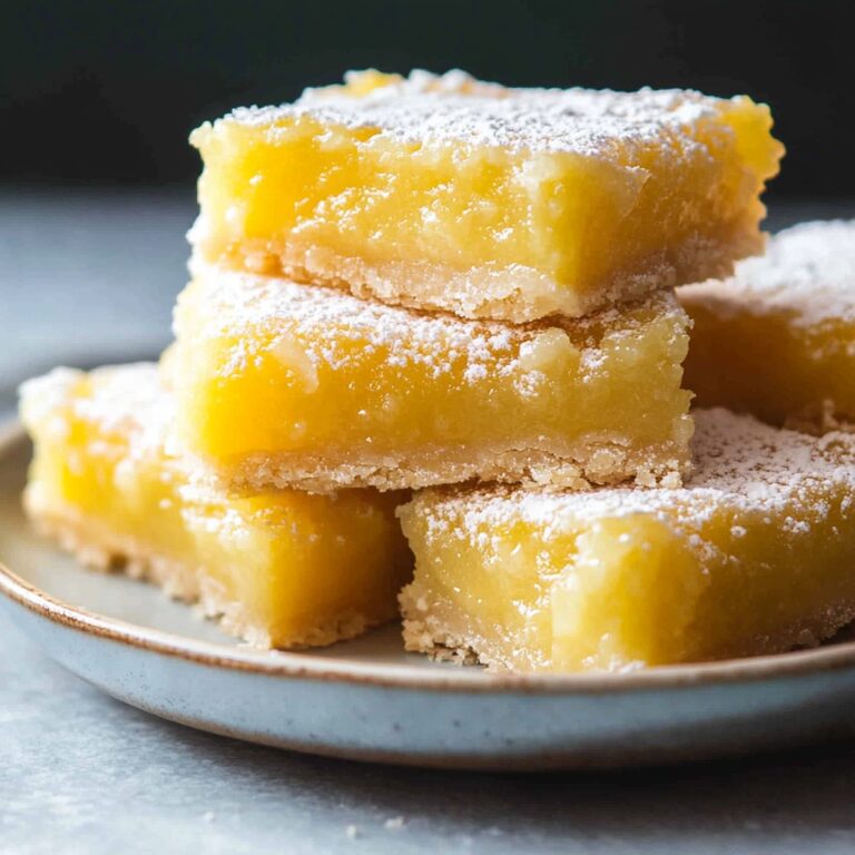 Classic Lemon Bars Recipe