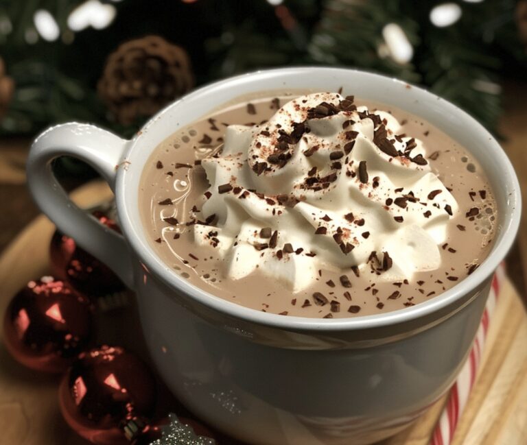 Christmas Eve Creamy Crockpot Hot Chocolate Recipe