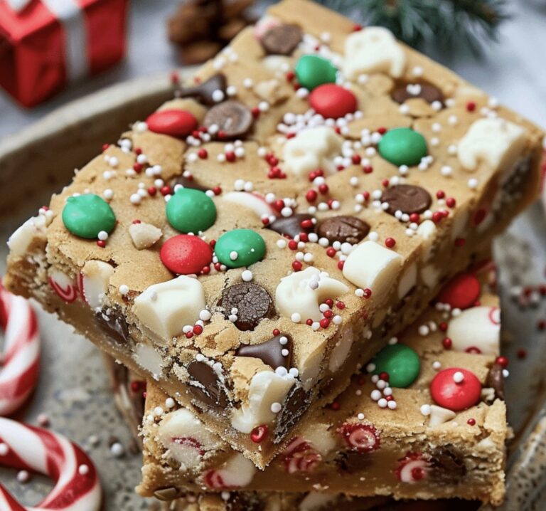 Christmas Cookie Bars Recipe