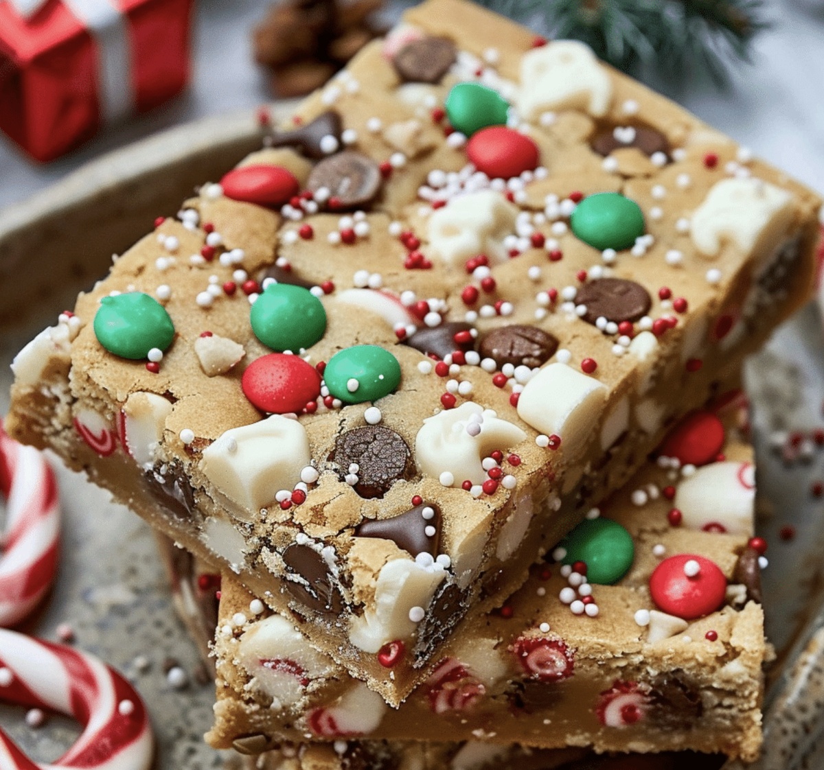 Christmas Cookie Bars Recipe