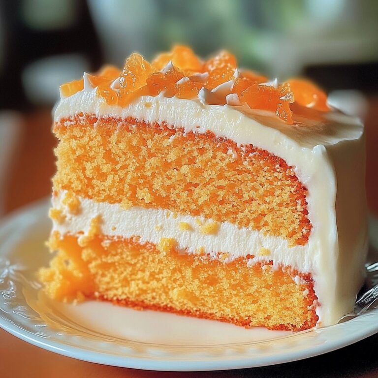Orange Creamsicle Cake Recipe