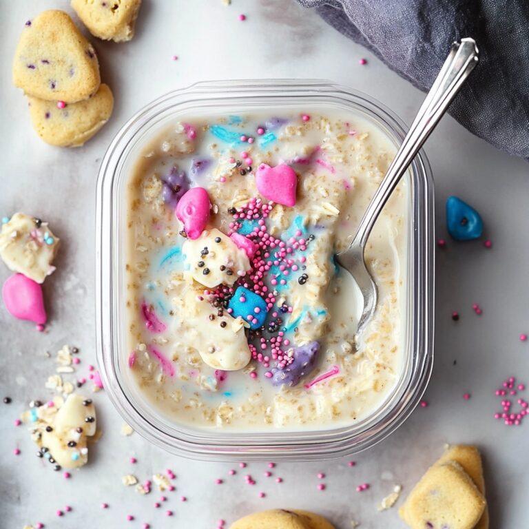 Indulgent Sugar Cookie Protein Overnight Oats Recipe