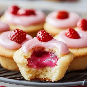Sweet Strawberry Sugar Cookie Cups Recipe